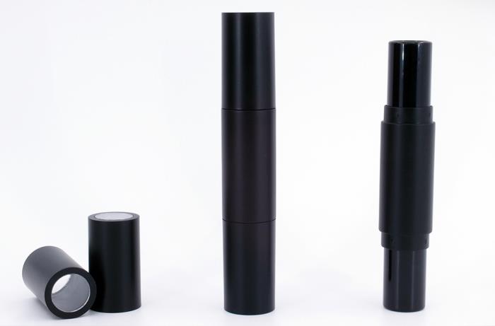Double ended stick for face makeup